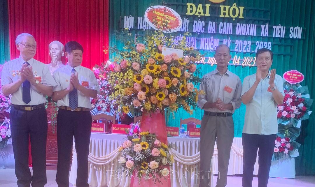 Đại hội Hội Nạn nhân CĐDC/dioxin xã Tiên Sơn lần thứ II, nhiệm kỳ 2023 - 2028
