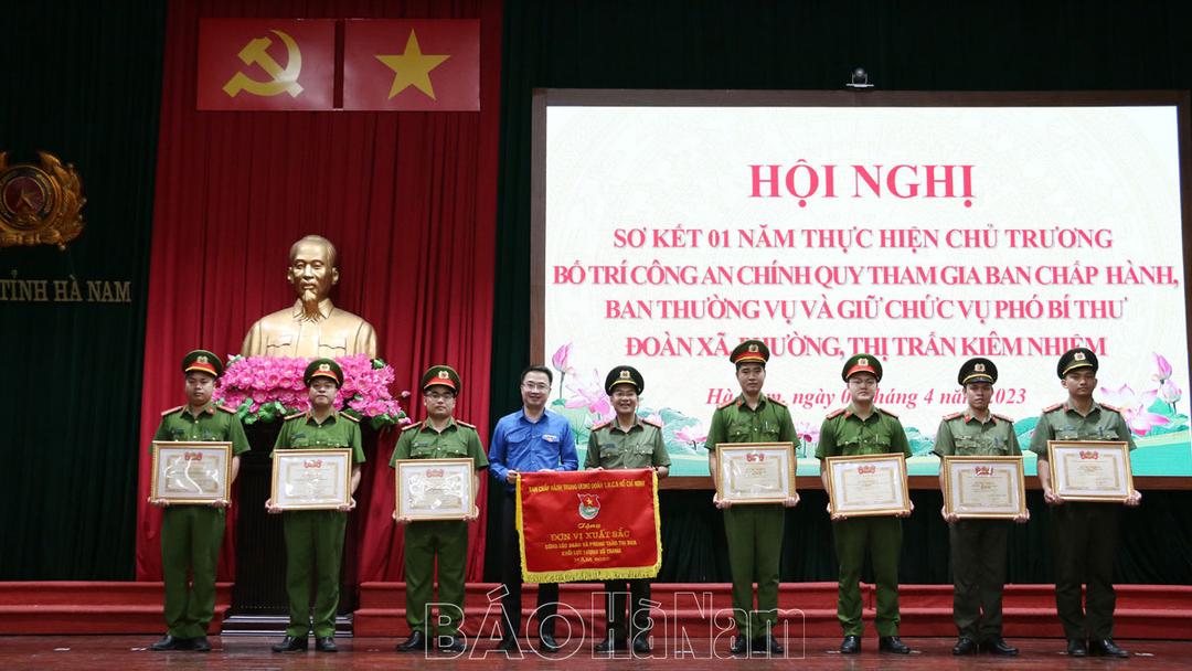 Sơ kết 1 năm thực hiện chủ trương bố trí công an chính quy giữ chức vụ Phó Bí thư Đoàn cấp xã