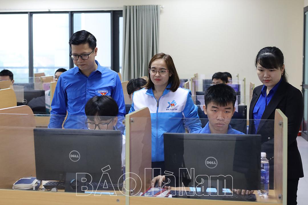 55 thí sinh tham dự Hội thi Tin học trẻ tỉnh Hà Nam năm 2023