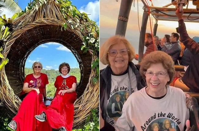 Đôi bạn thân 81 tuổi cùng nhau chu du 7 châu lục trong 80 ngày