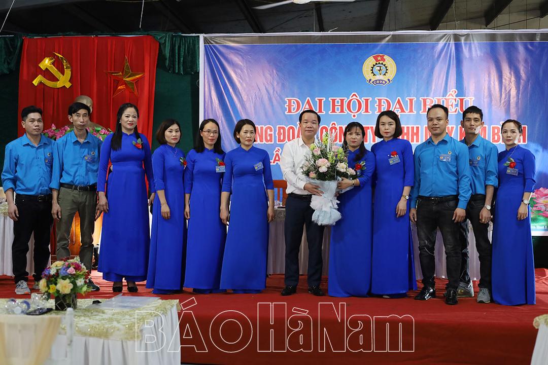 Đại hội đại biểu CĐCS Công ty TNHH May Kim Bình nhiệm kỳ 2023-2028