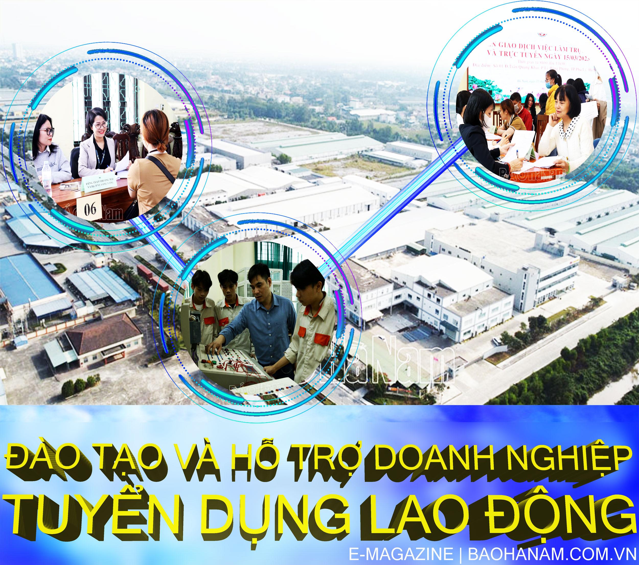 Đào tạo và hỗ trợ doanh nghiệp tuyển dụng lao động