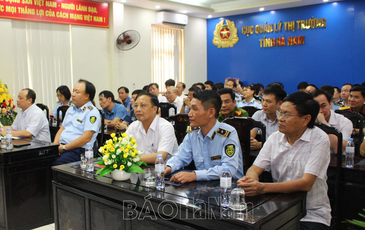 Công bố Quyết định bổ nhiệm Cục trưởng Cục Quản lý thị trường tỉnh Hà Nam