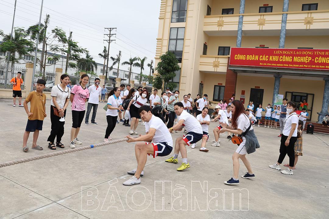 Công đoàn các KCN tỉnh tổ chức Lễ phát động Tháng Công nhân năm 2023