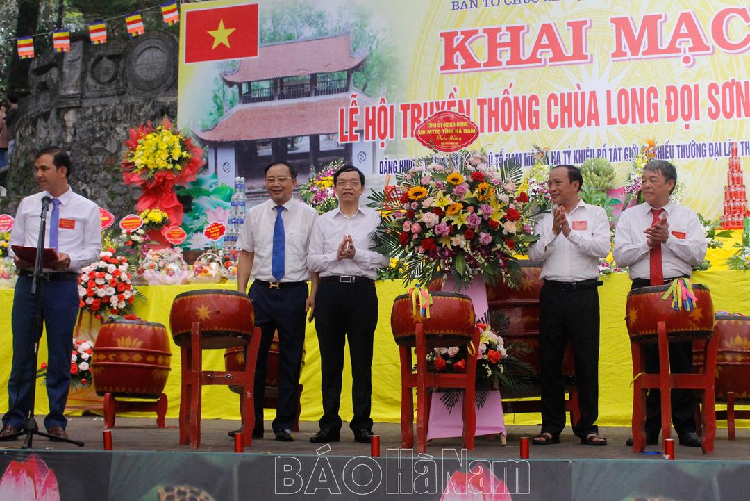 Khai mạc Lễ hội chùa Đọi Sơn năm 2023