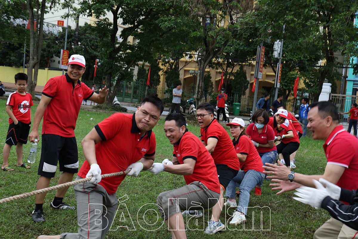 Bình Lục tổ chức Lễ phát động Toàn dân rèn luyện thân thể theo gương Bác Hồ vĩ đại