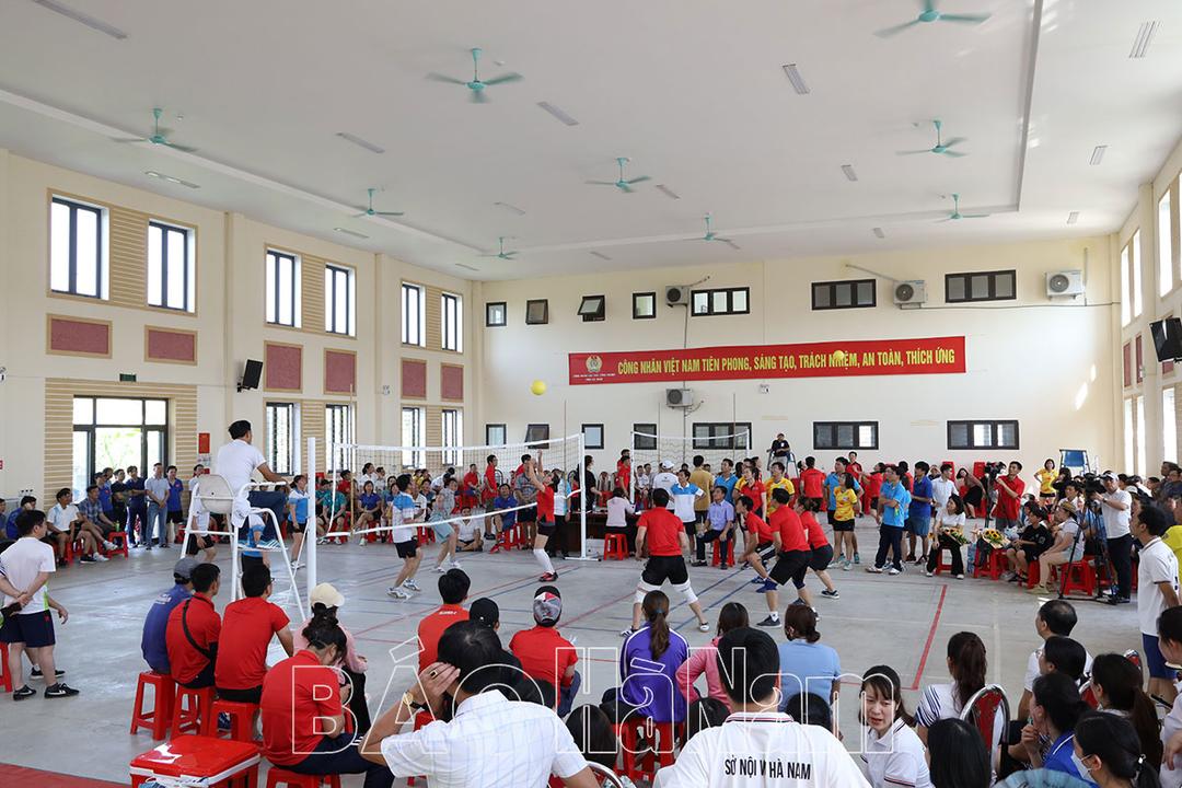 Khai mạc Giải thể thao Công đoàn Viên chức tỉnh năm 2023