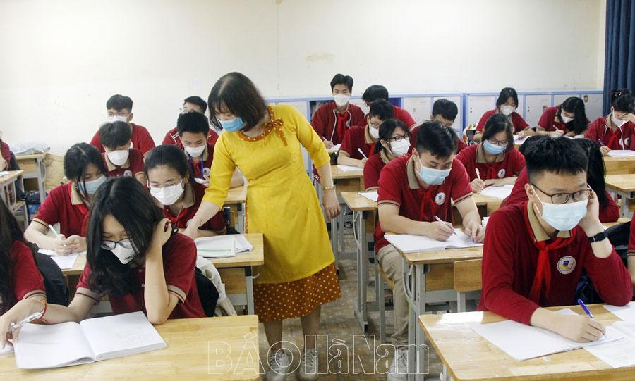 Ngành giáo dục chủ động phòng chống dịch, bảo đảm an toàn các kỳ thi