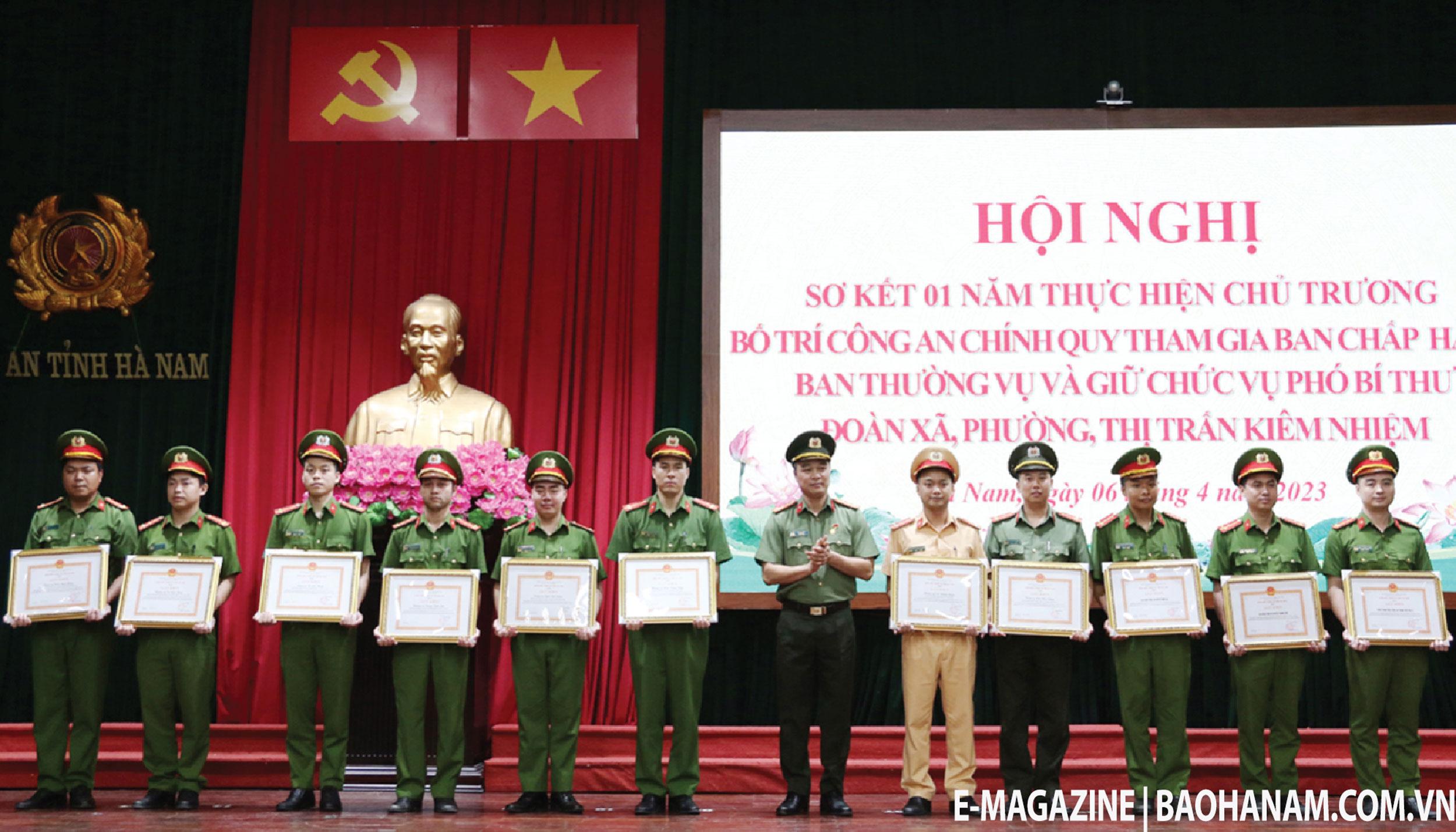 Sau 1 năm thực hiện chủ trương bố trí công an chính quy kiêm phó bí thư đoàn xã