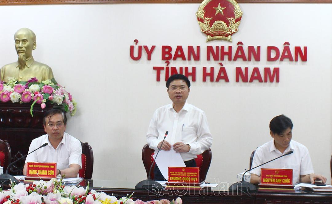 UBND tỉnh tiếp tục thảo luận các nội dung trình HĐND tỉnh tại kỳ họp giữa năm