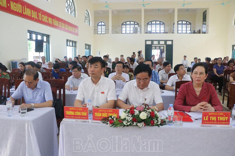 Đại biểu HĐND tỉnh tiếp xúc cử tri trước kỳ họp thường lệ giữa năm