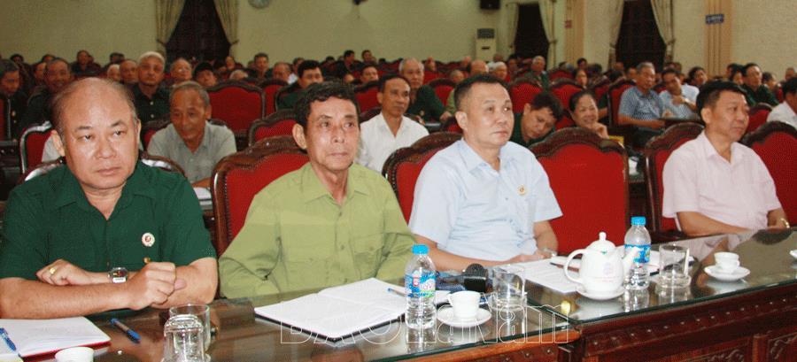 Hội CCB T.P Phủ Lý quán triệt Nghị quyết, Điều lệ Hội CCB Việt Nam khóa VII, nhiệm kỳ 2022 - 2027