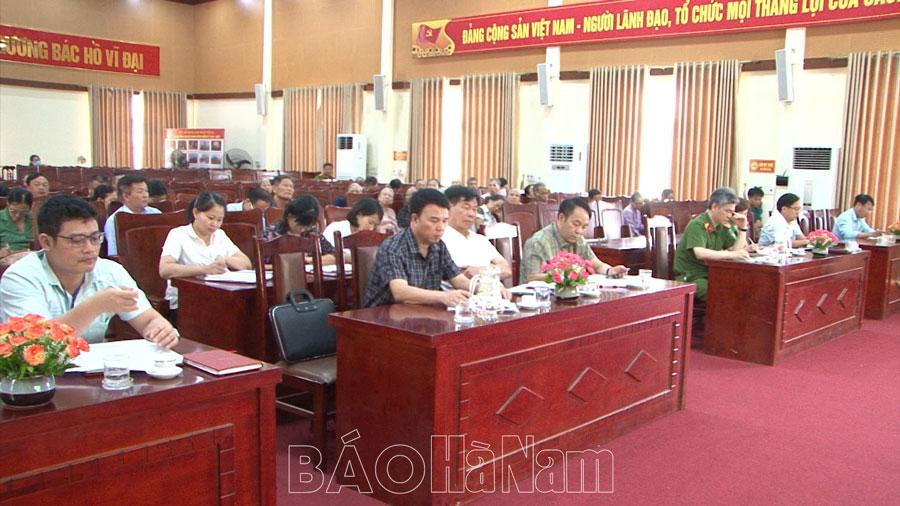 HĐND huyện Thanh Liêm tổ chức tiếp xúc cử tri trước kỳ họp thường lệ giữa năm