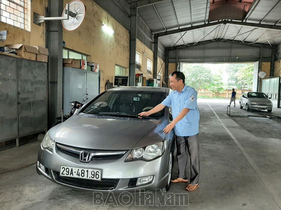 Hà Nam: Không còn cảnh ùn tắc tại các trung tâm đăng kiểm xe cơ giới