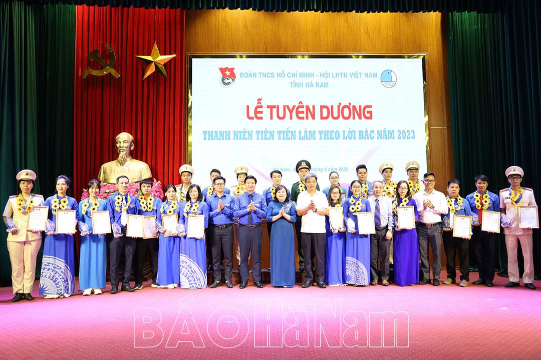 Tỉnh đoàn Hà Nam tuyên dương thanh niên tiên tiến làm theo lời Bác