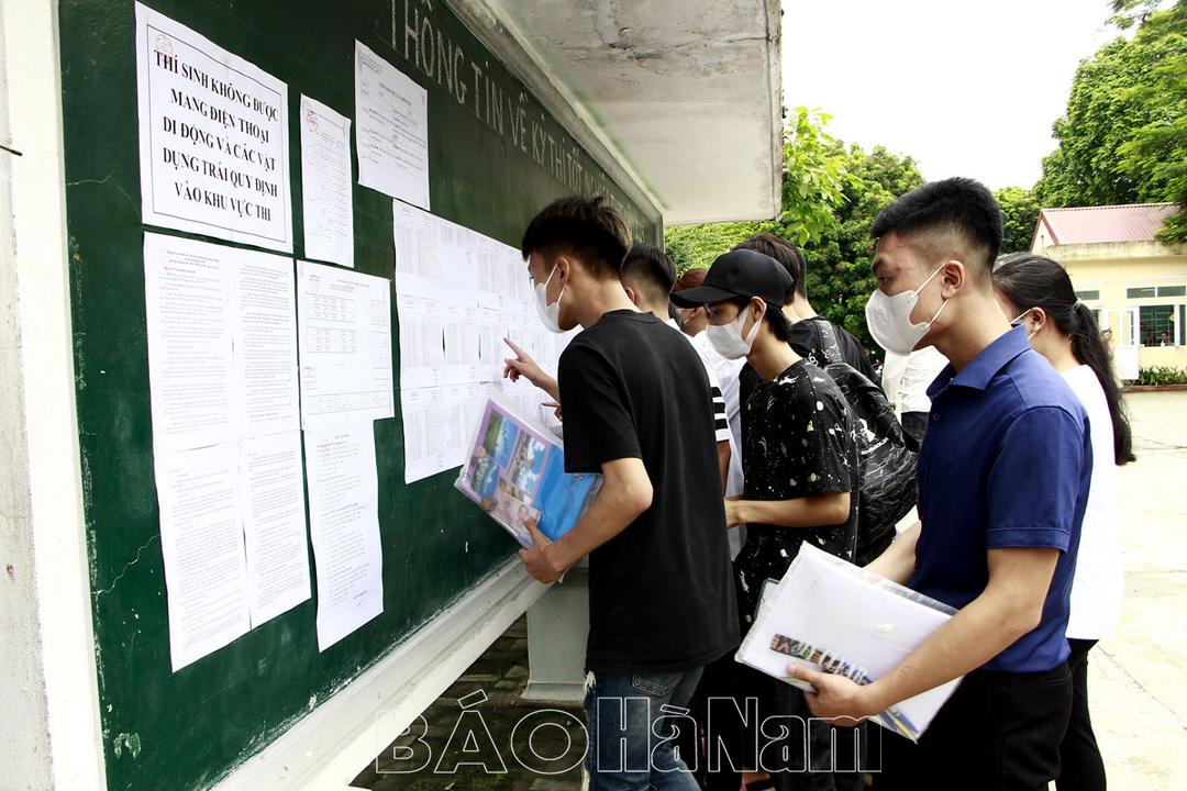 Kỳ thi tốt nghiệp THPT năm 2023: Hà Nam có hơn 5.400 bài thi đạt từ điểm 9 trở lên