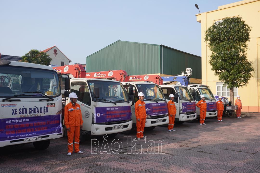 PC Hà Nam tập trung các giải pháp đảm bảo an toàn điện mùa mưa bão