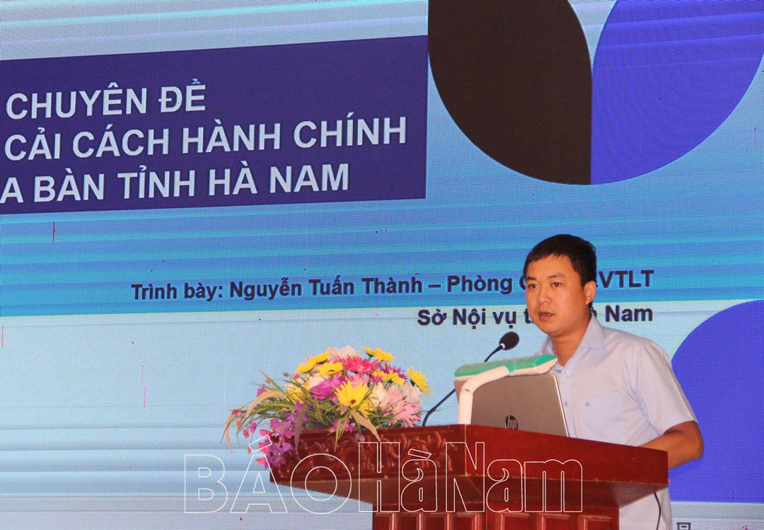 MTTQ tỉnh tuyên truyền về cải cách hành chính; xây dựng và phát triển chính quyền điện tử, chính quyền số tại Thanh Liêm