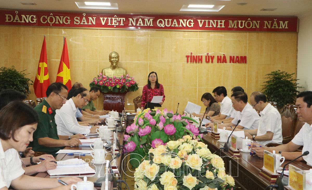 Ban Chỉ đạo 35 tỉnh sơ kết hoạt động 6 tháng đầu năm