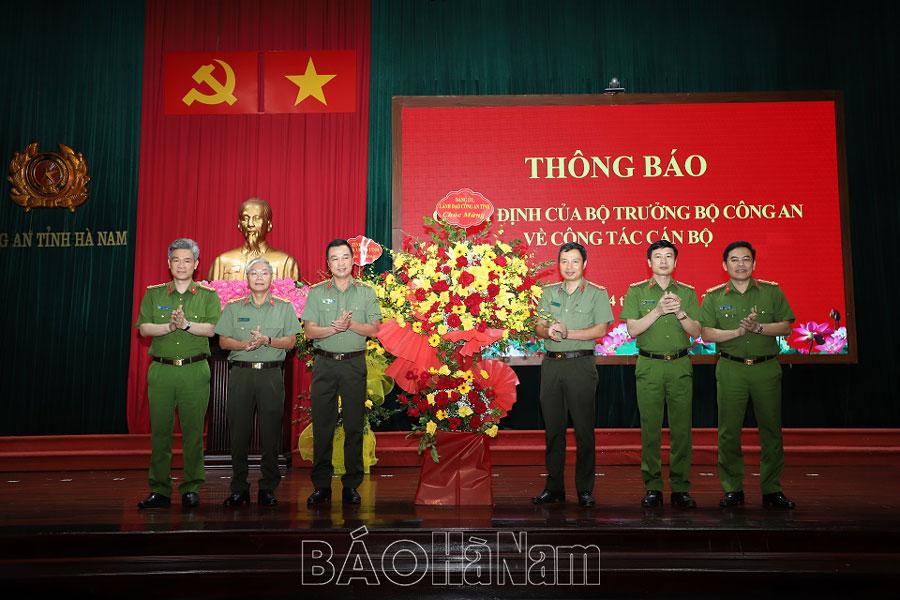 Bộ Công an điều động Phó Giám đốc Công an tỉnh Hà Nam nhận nhiệm vụ tại Công an tỉnh An Giang