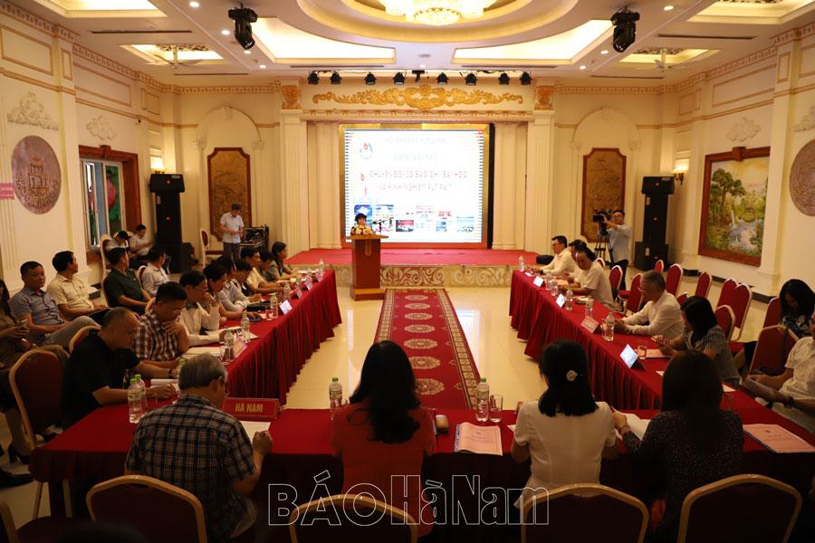 Hội thảo chuyển đổi số báo chí khu vực đồng bằng sông Hồng