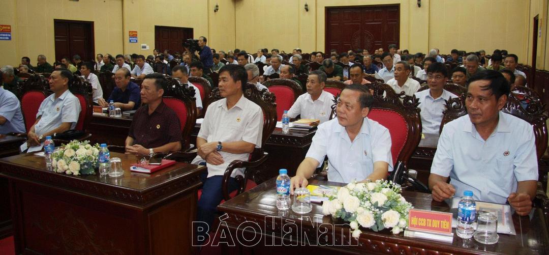 Hội CCB tỉnh tập huấn kiến thức lý luận chính trị, quản lý nhà nước, nghiệp vụ công tác hội năm 2023