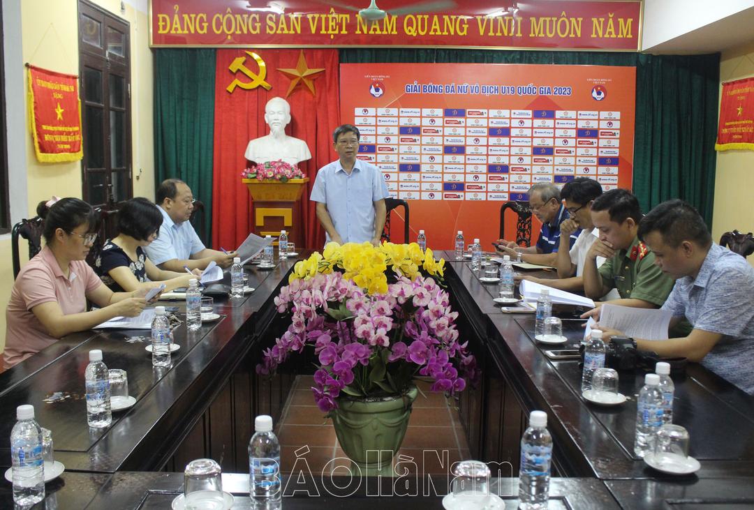 Hà Nam đăng cai tổ chức Giải bóng đá nữ quốc gia lứa tuổi U19