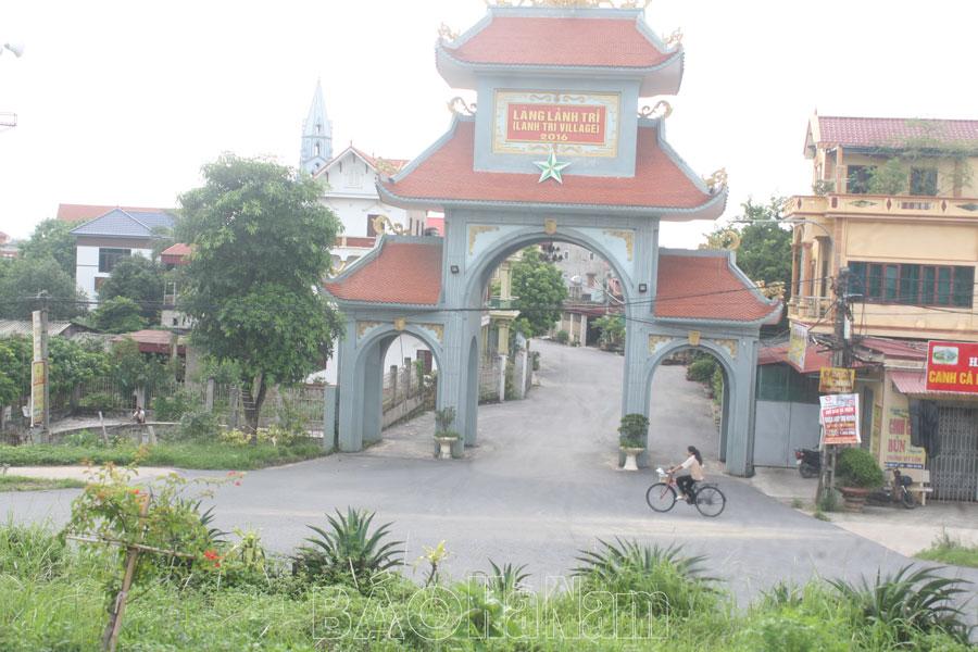 Mộc Nam nỗ lực về đích nông thôn mới nâng cao