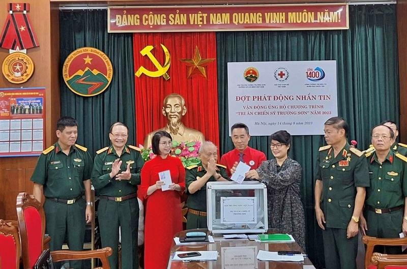 Phát động Chương trình nhắn tin “Tri ân chiến sĩ Trường Sơn”