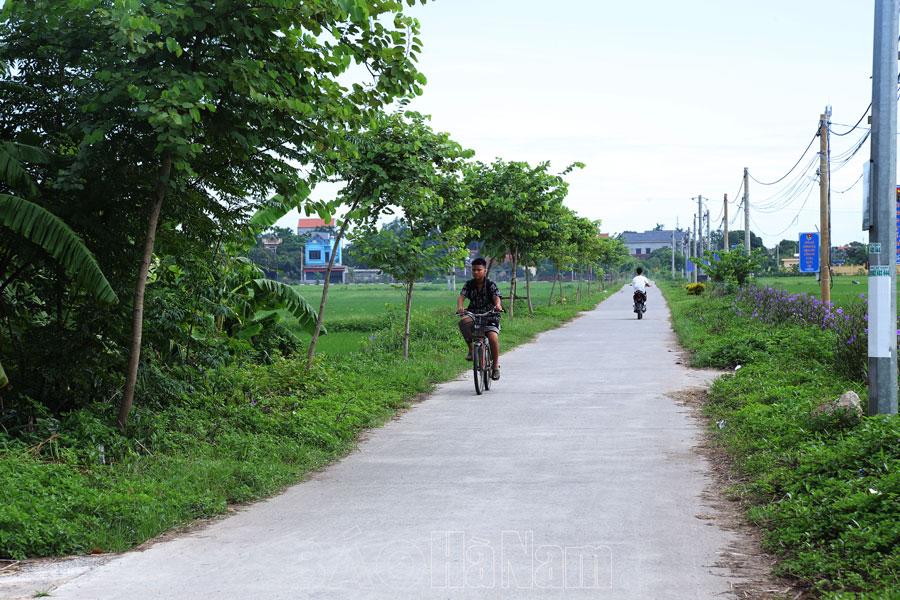 Đồng Du đẩy nhanh tiến độ xây dựng nông thôn mới nâng cao