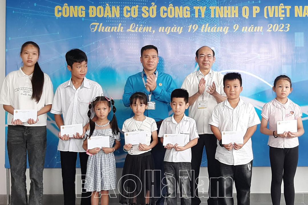 Thành lập CĐCS Công ty TNHH Q P Việt Nam