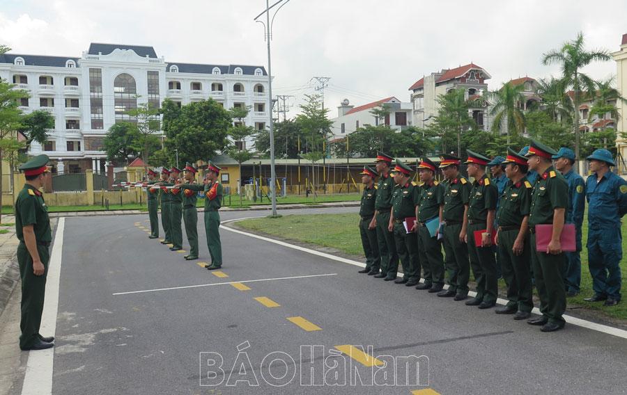 Chuẩn bị sẵn sàng các điều kiện cho cuộc diễn tập khu vực phòng thủ tỉnh