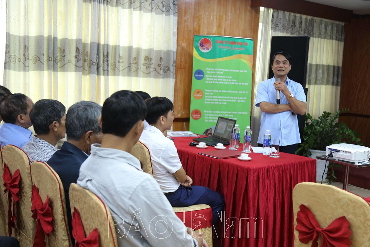 Liên minh HTX tỉnh tuyên truyền, phổ biến, đối thoại chính sách BHXH, BHYT, BHTN