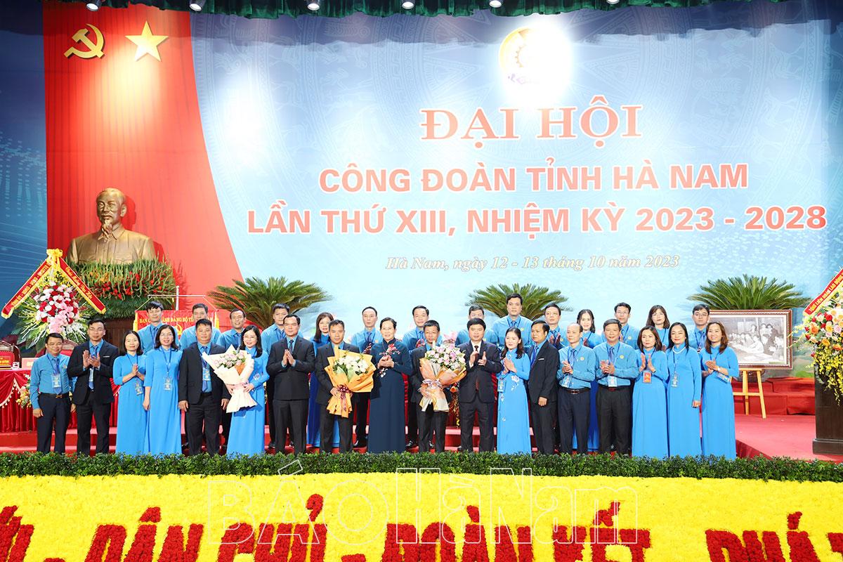 Đại hội Công đoàn tỉnh lần thứ XIII, nhiệm kỳ 2023-2028 thành công tốt đẹp