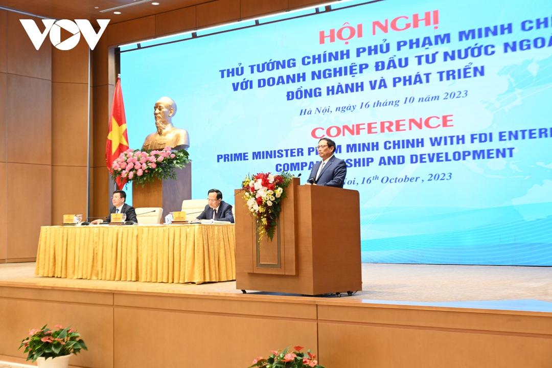 Thủ tướng nêu 3 cam kết của Việt Nam đối với cộng đồng doanh nghiệp FDI