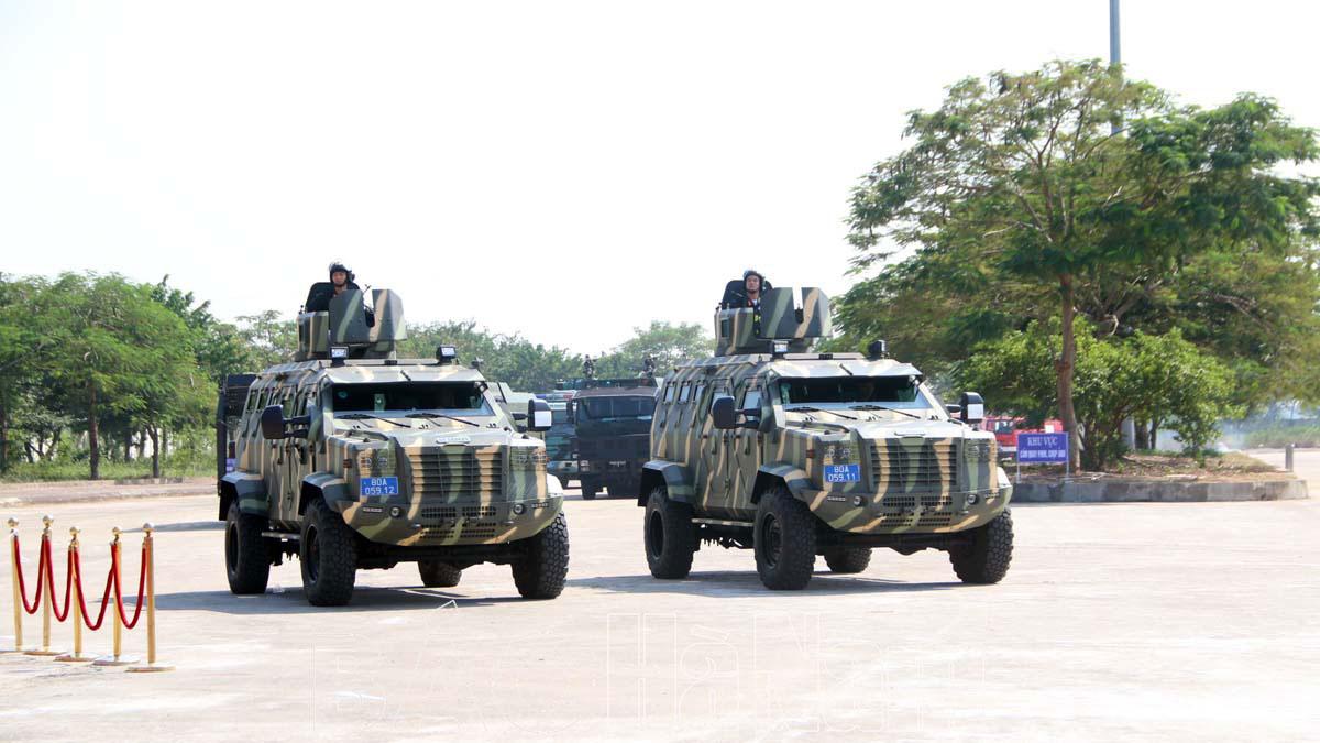 Công an Hà Nam hoàn thành diễn tập thực binh nội dung A2 trong diễn tập khu vực phòng thủ tỉnh năm 2023