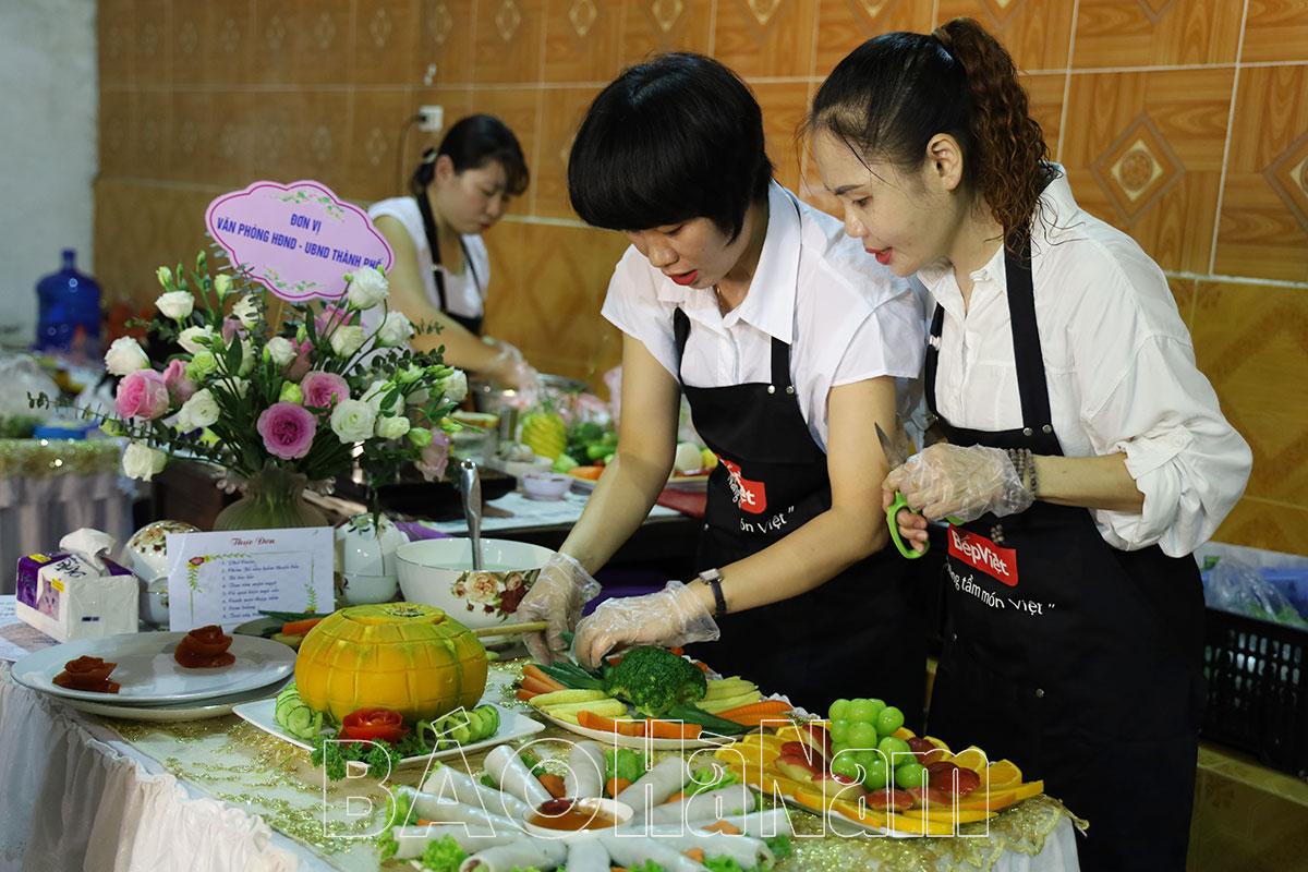 Đội cơ quan Thành ủy đạt giải Nhất Hội thi nấu ăn “Bữa cơm gia đình – Đậm tình yêu thương” thành phố Phủ Lý năm 2023