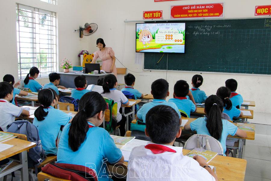 Duy Tiên thực hiện tốt nghị quyết về đổi mới giáo dục và đào tạo