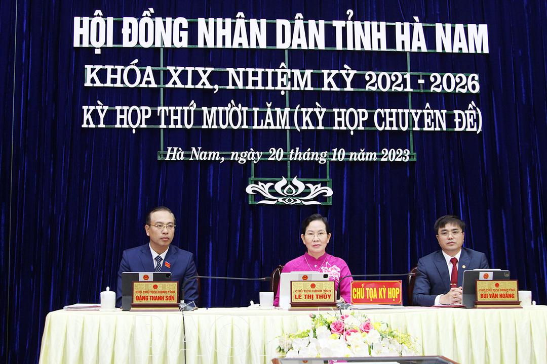 Kỳ họp thứ 15 HĐND tỉnh thông qua các nghị quyết về KT-XH