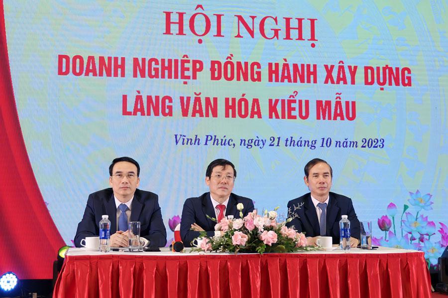 Doanh nghiệp đồng hành xây dựng làng văn hóa kiểu mẫu