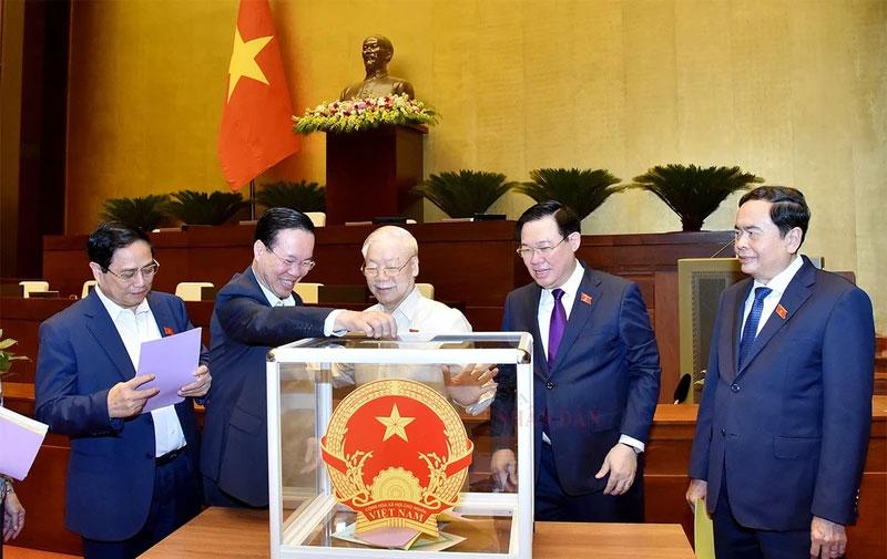 Quốc hội công bố kết quả lấy phiếu tín nhiệm 44 chức danh