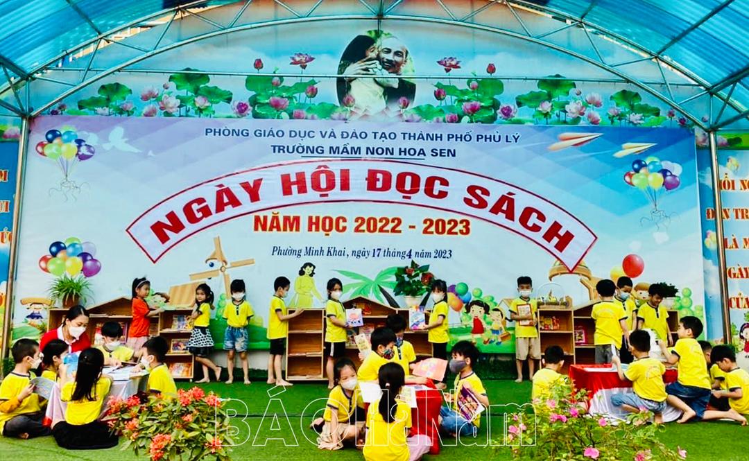 Nhiều việc làm thiết thực theo gương Bác tại Trường Mầm non Hoa Sen