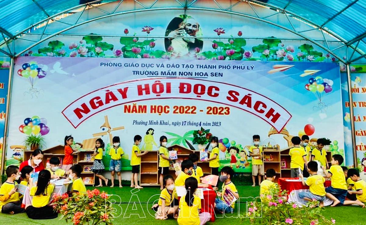 Nhiều việc làm thiết thực theo gương Bác tại Trường Mầm non Hoa Sen