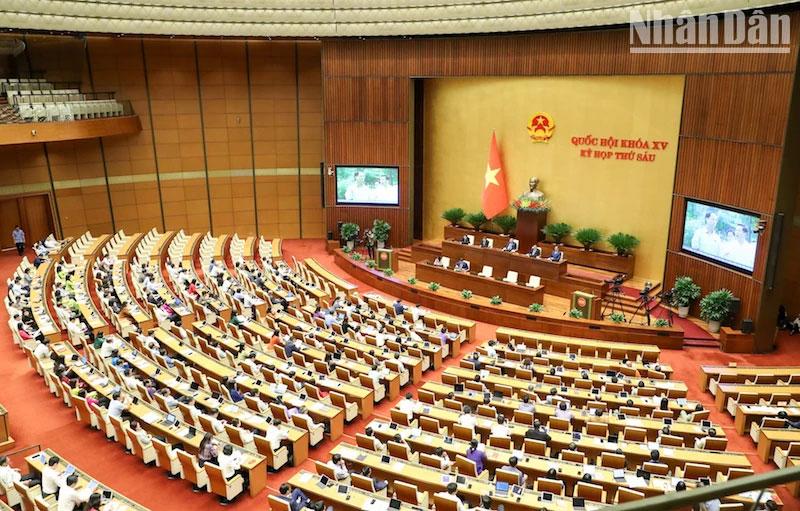 Thông cáo số 6 Kỳ họp thứ 6, Quốc hội khoá XV