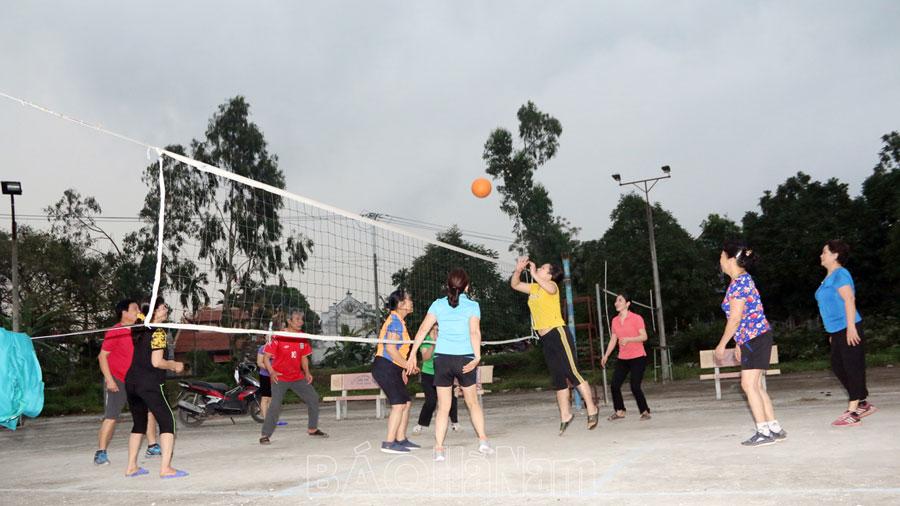 Chính Lý đẩy mạnh xã hội hóa phong trào thể dục, thể thao