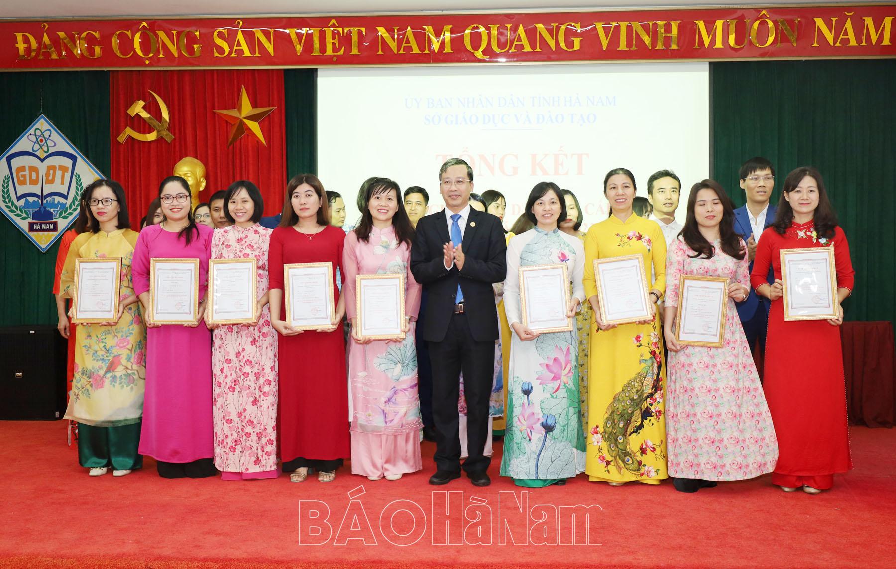 47 giáo viên được công nhận Giáo viên dạy giỏi cấp THPT tỉnh Hà Nam năm học 2023-2024