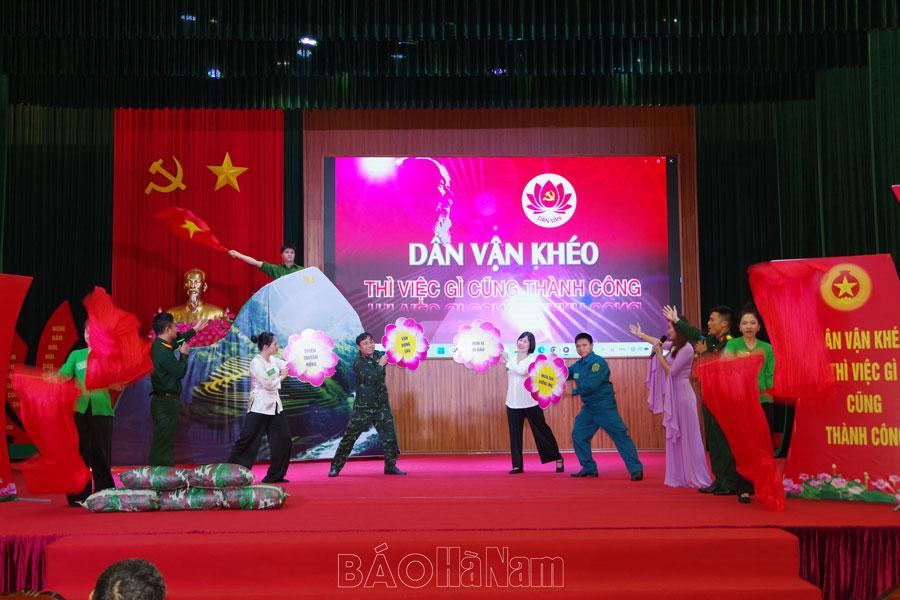 Sôi nổi hội thi “Dân vận khéo” trong lực lượng vũ trang