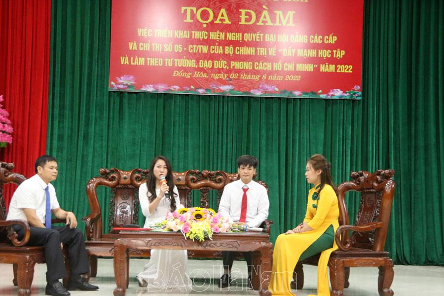 Những việc làm thiết thực theo gương Bác ở Đảng bộ xã Đồng Hóa