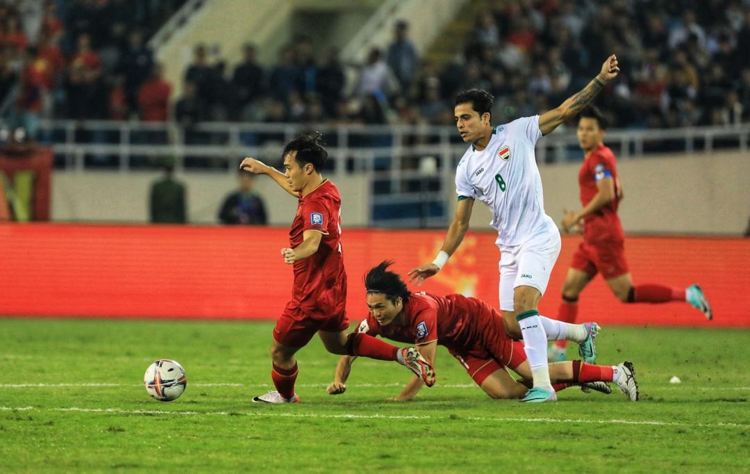 Tuyển Việt Nam thua đáng tiếc trước Iraq ở phút bù giờ cuối cùng