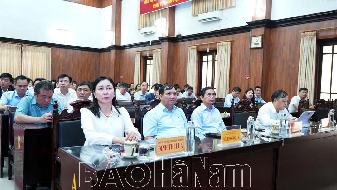 Tỉnh ủy tổ chức bồi dưỡng nghiệp vụ công tác phòng chống tham nhũng, tiêu cực